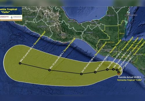 Se forma la tormenta tropical Celia en el Océano Pacífico, provocará lluvias en estos estados