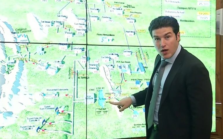 «Aquí ocupo la nube lloviendo seis o siete horas» así es la estrategia de Samuel García para acabar con la escasez de agua