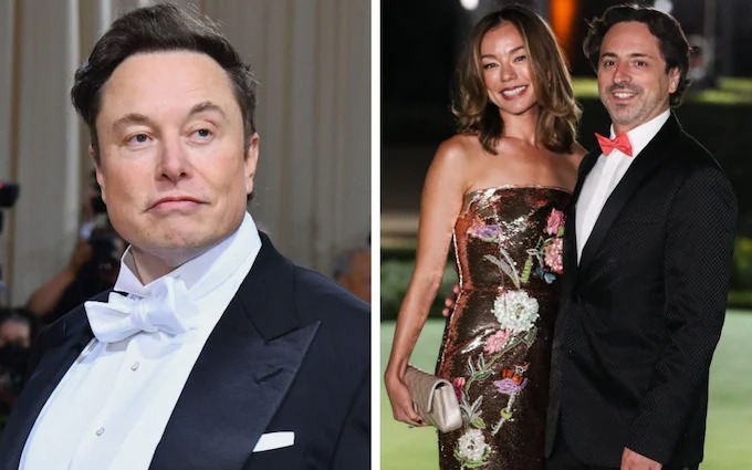 Cofundador de Google se divorcia de su esposa tras que lo engañara con Elon Musk