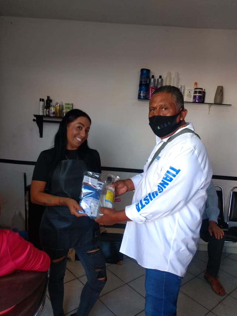 TIANGUIS SAN JOSÉ OBRERO IMPLEMENTÓ MEDIDAS VS COVID