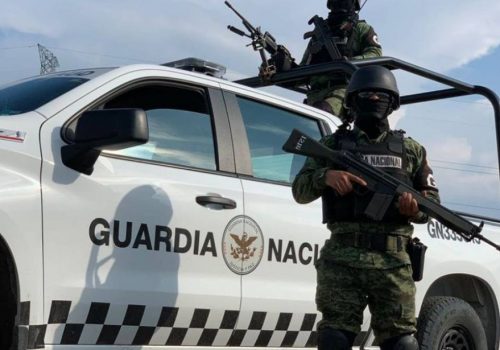 OTRO ACCIDENTE DE LA GUARDIA NACIONAL EN LA AUTOPISTA SIGLO XXI