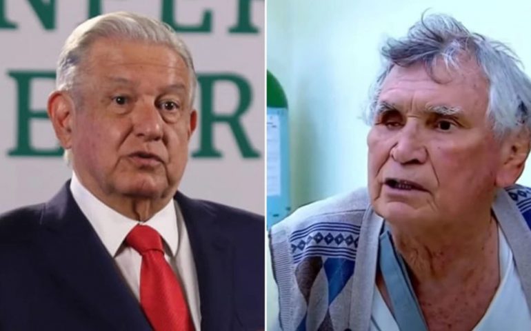 «Tiene que ser atendido en casa por sus familiares» asegura AMLO frente a la salud de Félix Gallardo