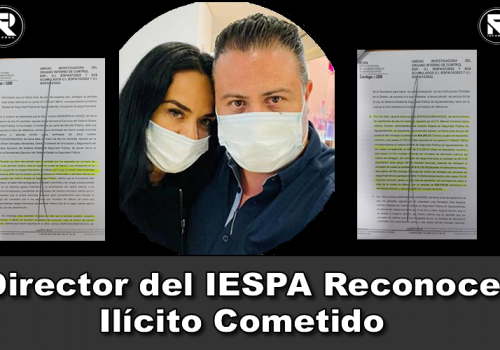 Director del IESPA Reconoce Ilícito Cometido
