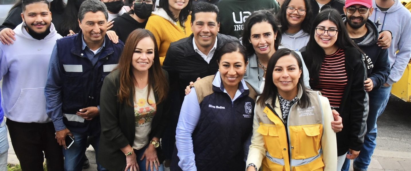 MUNICIPIO LLEVA A CABO OBRA DE REHABILITACIÓN CON CONCRETO HIDRÁULICO EN AV. DE LOS MAESTROS