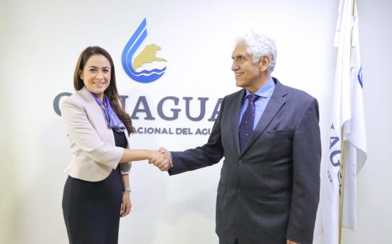 TERE JIMÉNEZ Y GERMÁN MARTÍNEZ, ESTABLECEN AGENDA DE TRABAJO COORDINADA.