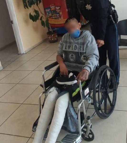 LADRÓN SE LANZÓ DE LA AZOTEA PARA HUIR: SE ROMPIÓ LAS DOS PIERNAS