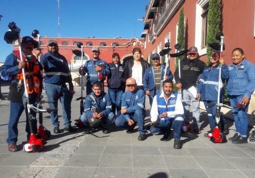 MUNICIPIO ENTREGA EQUIPOS PARA DESMALEZADO A LAS 16 DELEGACIONES URBANAS Y RURALES