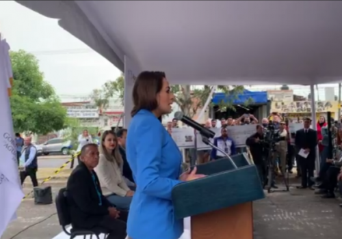 Tere Jiménez arranca obras para la restauración del Tercer Anillo