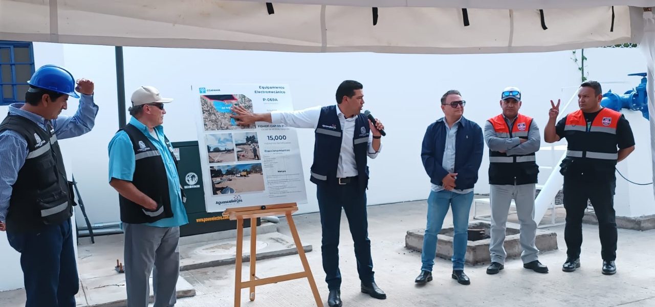 Veolia pone en marcha nuevo pozo de agua en beneficio de la zona norponiente