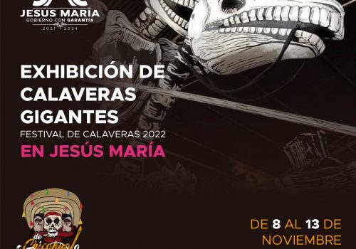 EXHIBIRÁ JM CALAVERAS GIGANTES