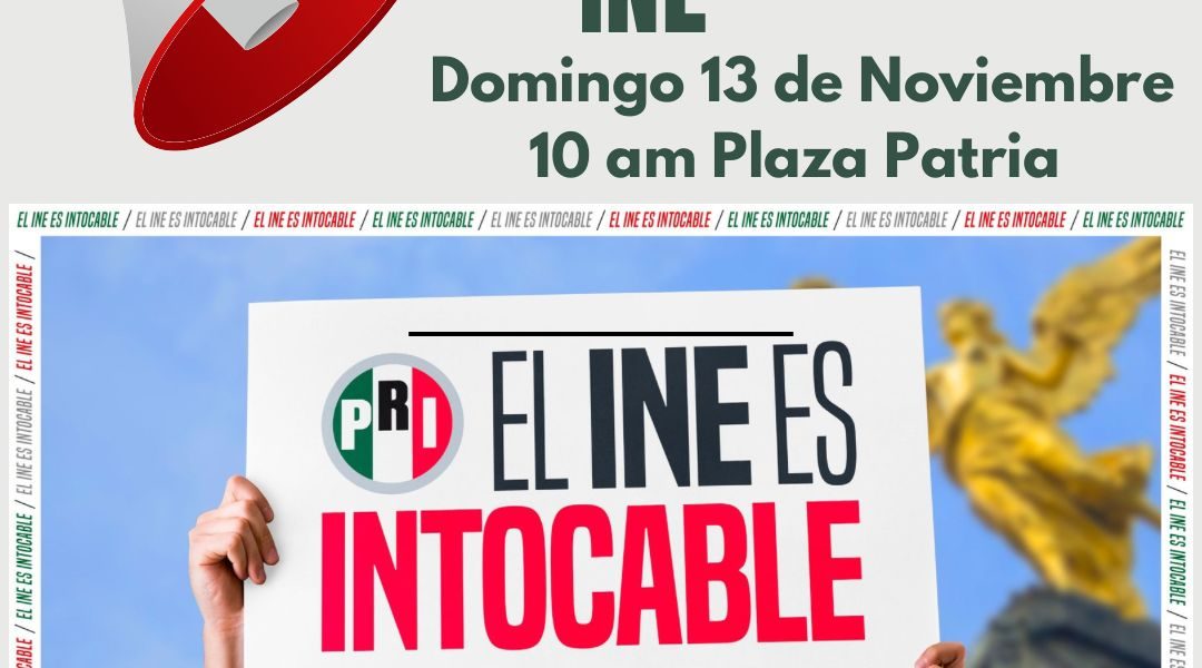 El PRI de Aguascalientes acudirá a la marcha en defensa del INE