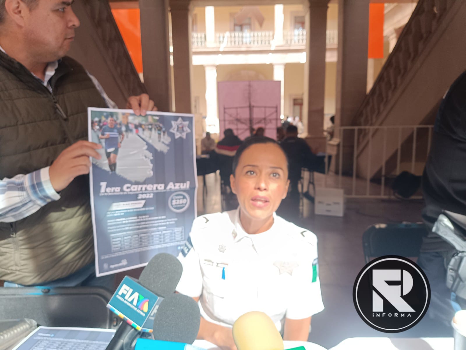 ¡PRIMERA CARRERA AZUL DE LA SEGURIDAD PÚBLICA MUNICIPAL!
