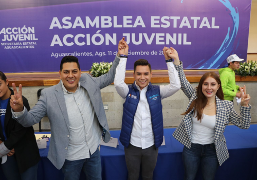 BARUC SALAS NUEVO SECRETARIO DE ACCIÓN JUVENIL DEL PAN EN AGUASCALIENTES