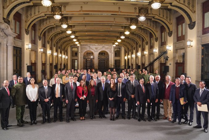 PARTICIPA TERE JIMÉNEZ EN REUNIÓN DEL PRESIDENTE ANDRÉS MANUEL LÓPEZ OBRADOR CON GOBERNADORES Y GOBERNADORAS DEL PAÍS