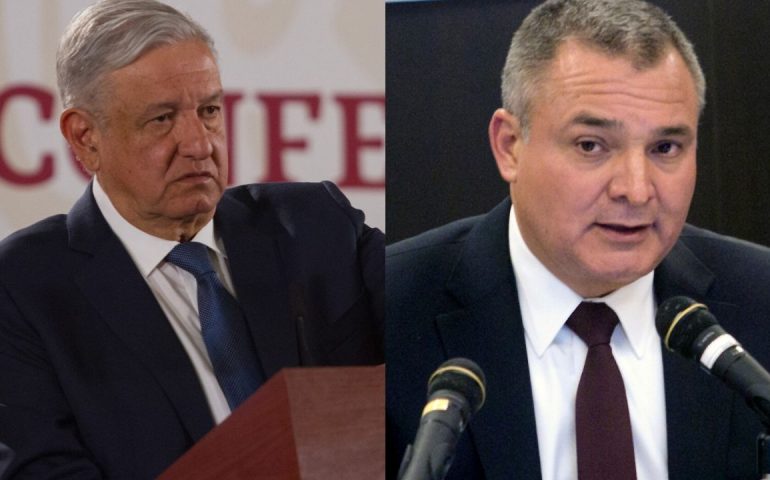 AMLO califica de vergonzoso el juicio contra Garcia Luna