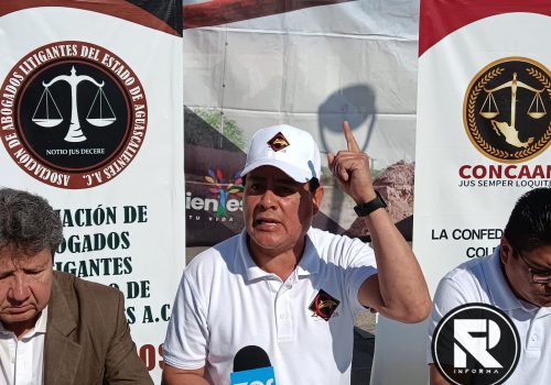 SE MANIFIESTAN ABOGADOS DE AGUASCALIENTES CONTRA VEOLIA