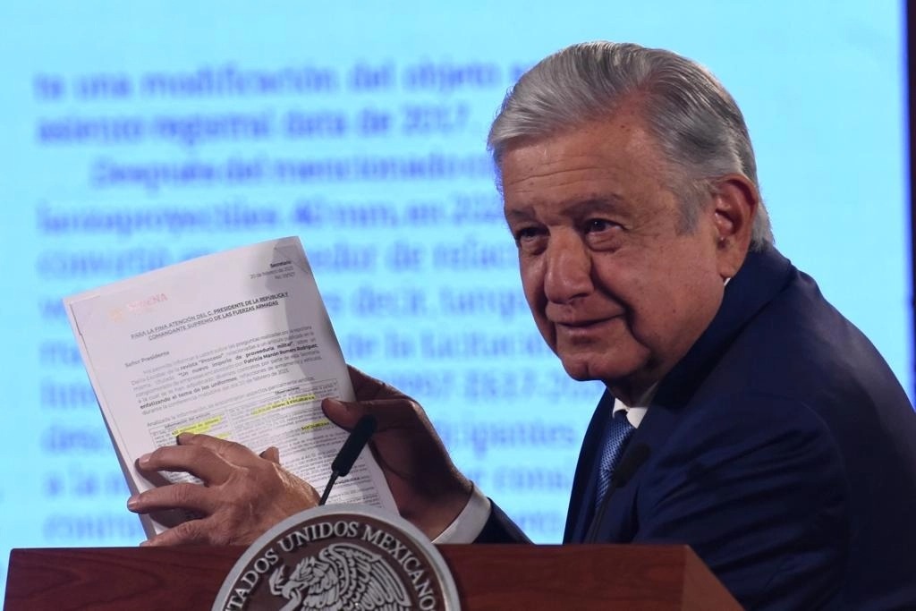 AMLO y Sedena confirman reportaje de Proceso contra la familia Romero
