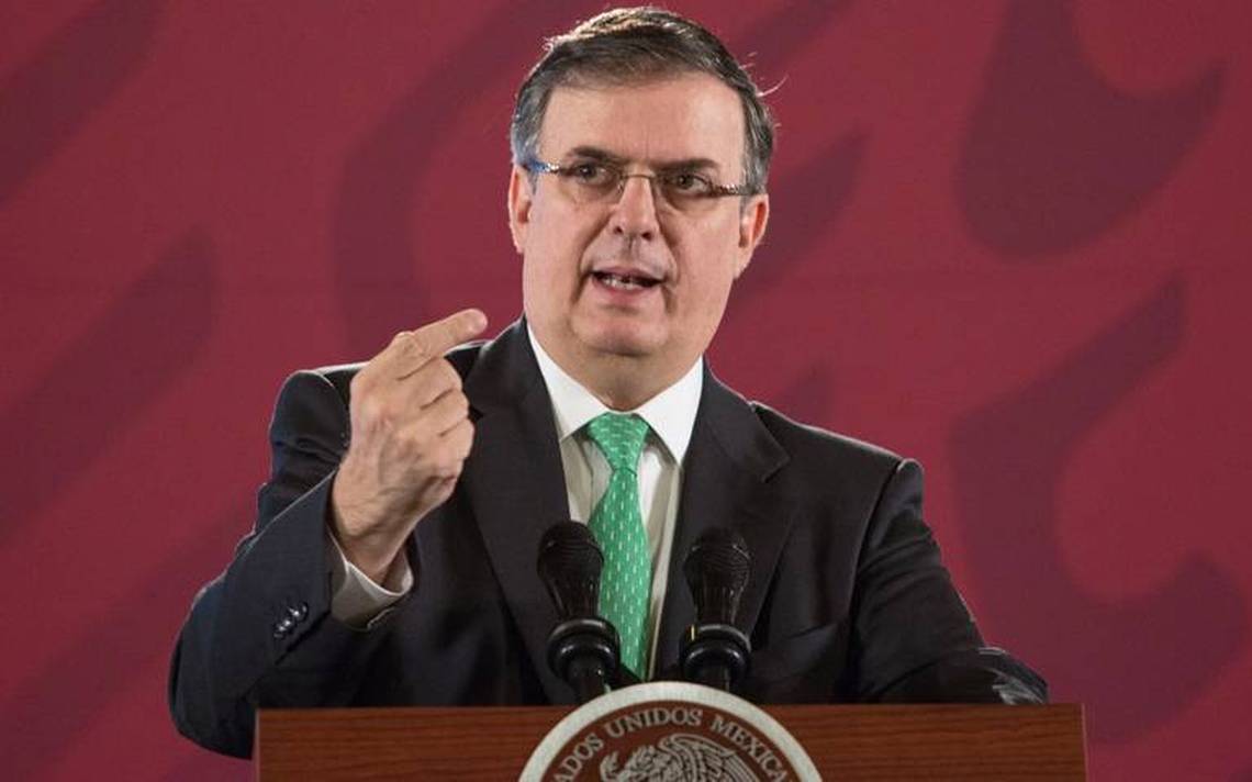 Ebrard confirma que la relación con EEUU es buena, tras declaraciones