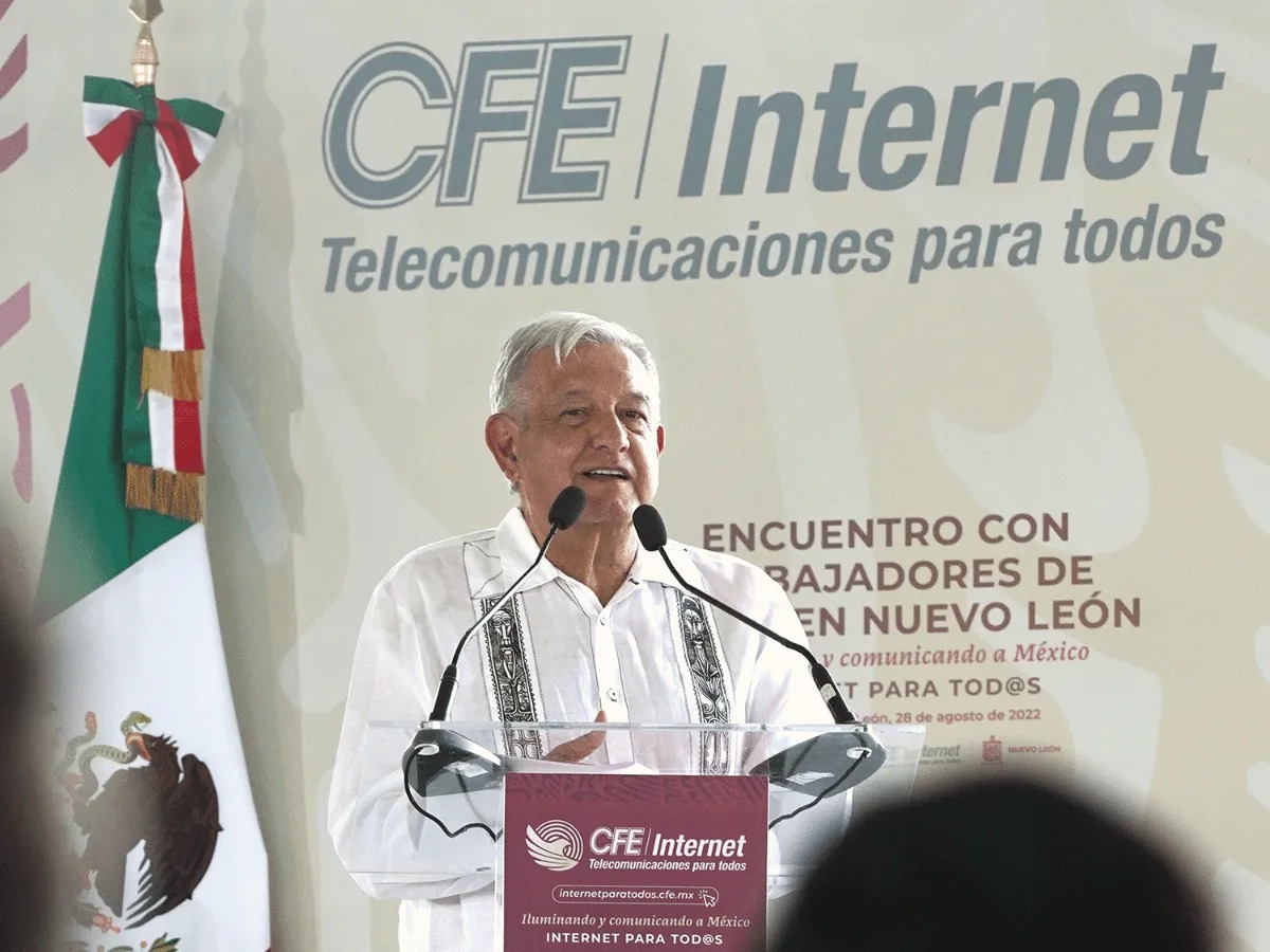 Internet para todos por la CFE tendrá cobertura para 18 millones de mexicanos
