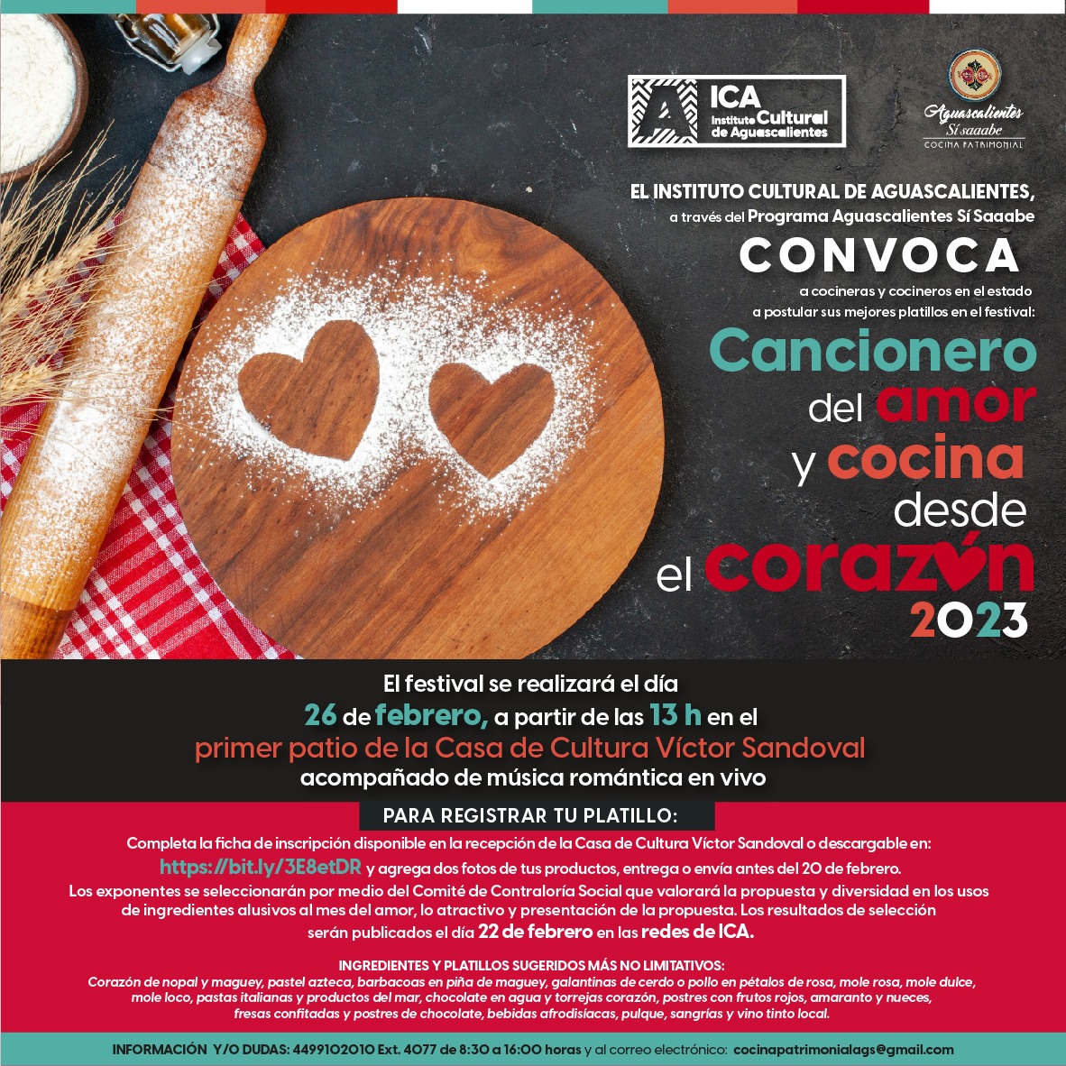 COCINERAS Y COCINEROS PODRÁN MOSTRAR SUS MEJORES PLATILLOS EN FESTIVAL GASTRONÓMICO DE AGUASCALIENTES