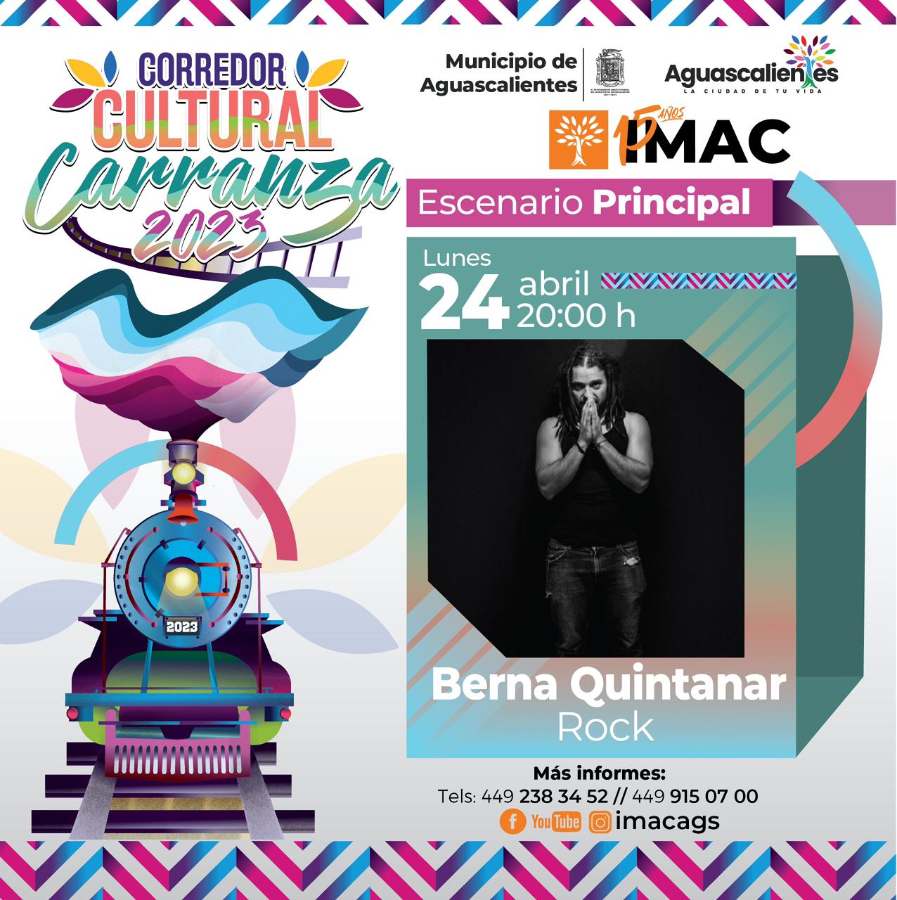ATRACTIVAS ACTIVIDADES PARA INICIAR LA SEMANA EN EL CORREDOR CULTURAL CARRANZA 2023