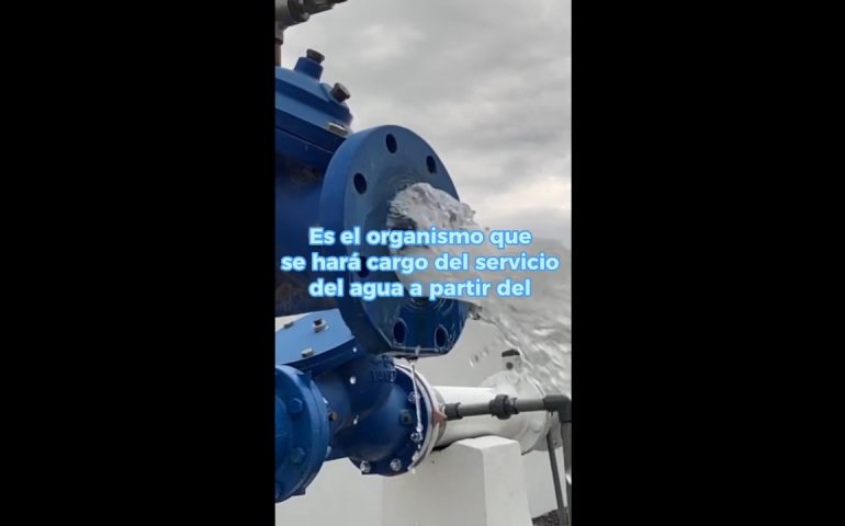 Iniciativa MIAA mejora distribución de agua en Aguascalientes