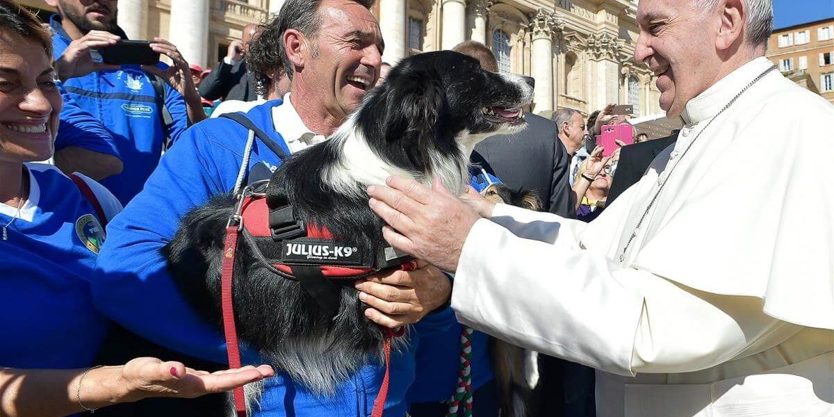 El Papa Francisco rechaza bendecir a un perro
