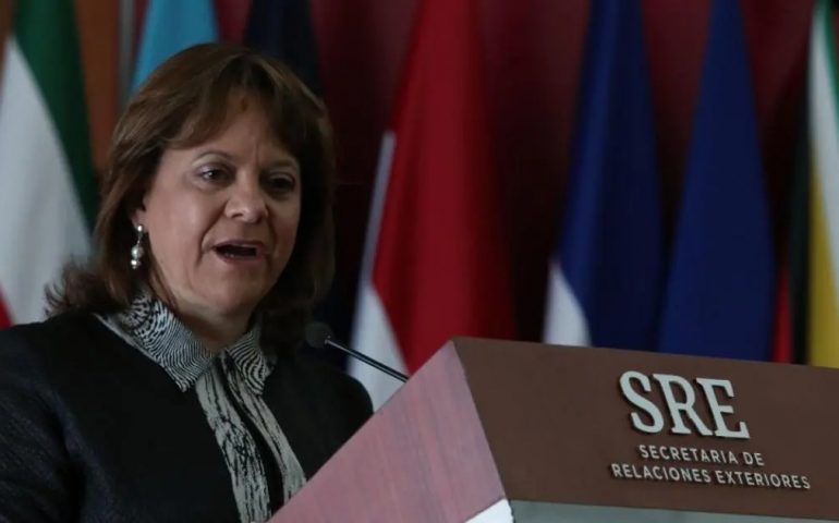Renuncia Martha Delgado a la SRE para sumarse a la campaña de Marcelo Ebrard