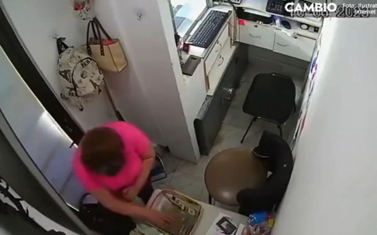 A dos días de ser contratada, mujer roba 750 mil pesos