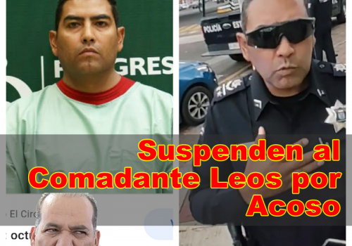 POR HOSTIGAMIENTO SUSPENDEN AL EX ESCOLTA DE MARTÍN OROZCO