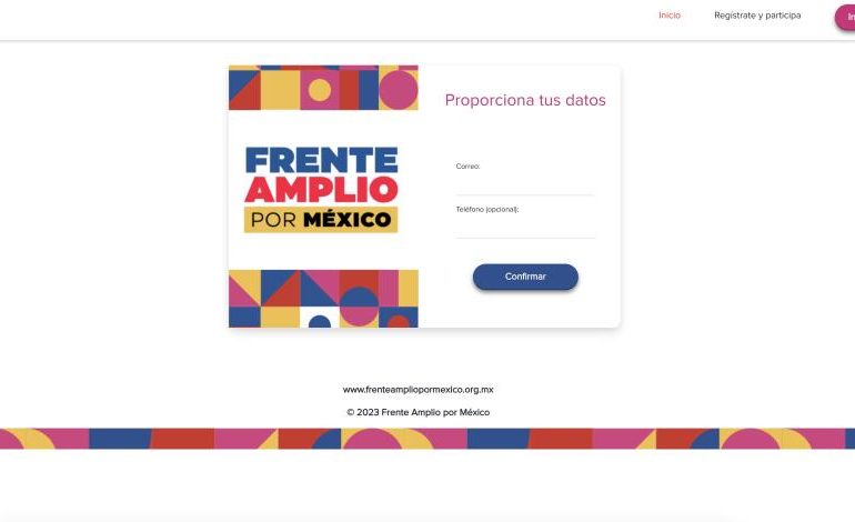 Fallas técnicas obligan a extender plazo para firmas de apoyo en el Frente Amplio