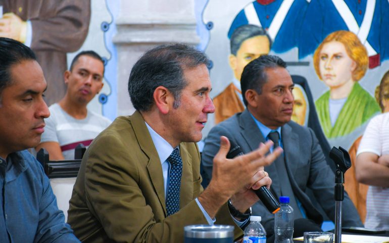 DESDE LA SOCIEDAD DEBEMOS COMBATIR EL FALSO DISCURSO DE QUE EN EL 2024 HABRÍA FRAUDE ELECTORAL: LORENZO CÓRDOVA VIANELLO
