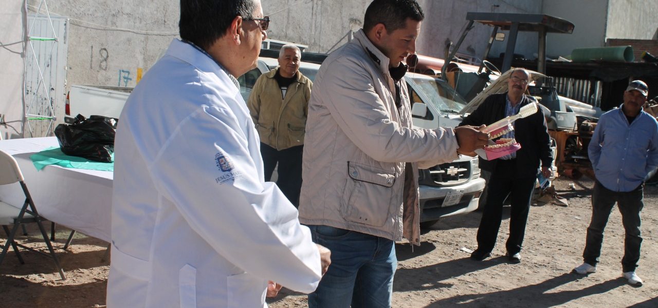ELLOS TAMBIÉN SE CUIDAN EN LAS DEPENDENCIAS DE JESÚS MARÍA