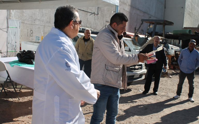 ELLOS TAMBIÉN SE CUIDAN EN LAS DEPENDENCIAS DE JESÚS MARÍA