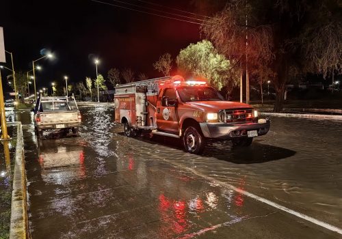 ENCABEZA LEO MONTAÑEZ SUPERVISIÓN EN ZONAS AFECTADAS POR LAS LLUVIAS