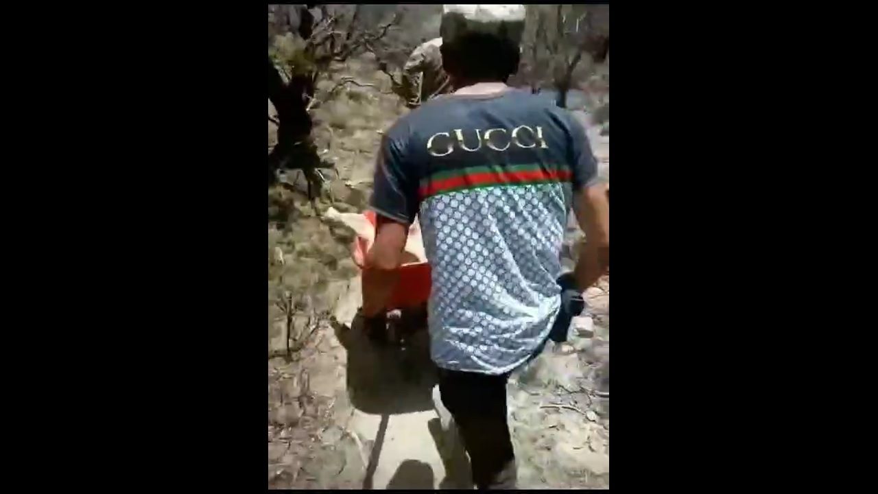 VIDEO: EN CARRETILLA VAN A TIRAR SICARIO