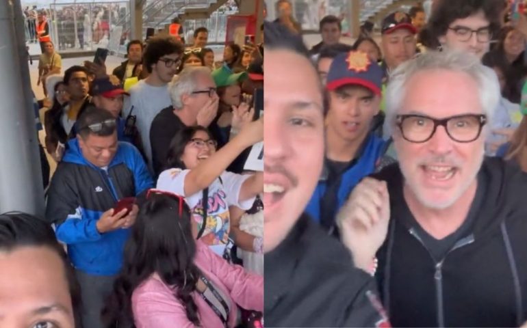 Alfonso Cuarón sorprende como swiftie en concierto de Taylor Swift