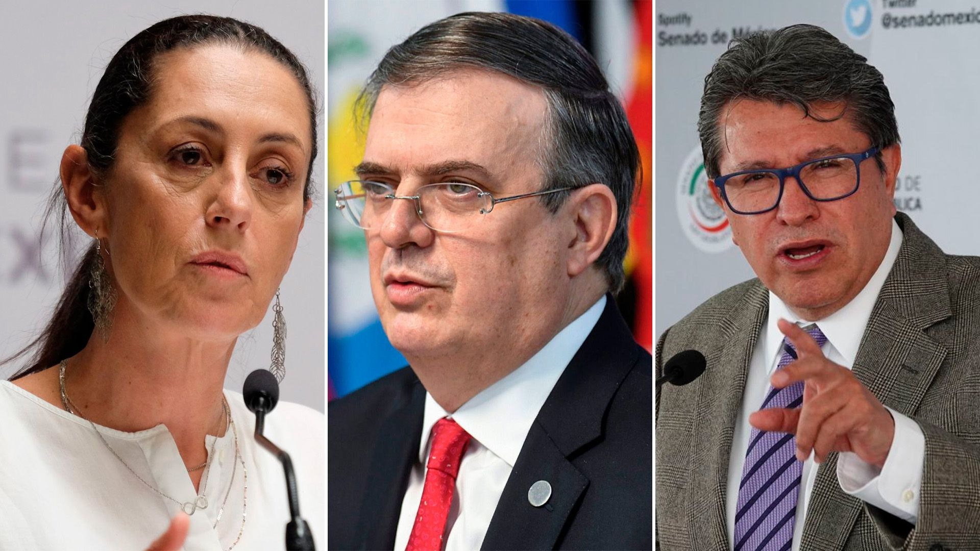 Monreal cede su lugar en proposición de encuestadora a Ebrard para mantener la unidad en Morena