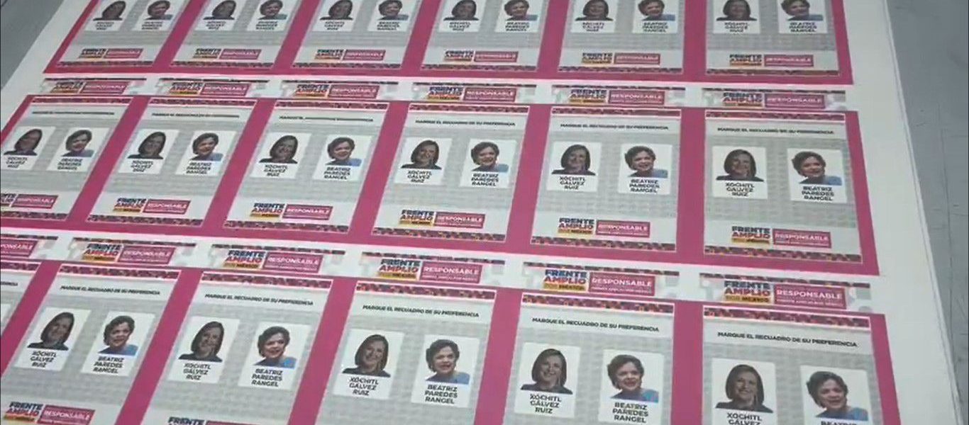 Frente Amplio y Morena presentan las boletas para elegir a su candidato presidencial