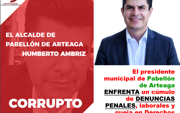 HUMBERTO AMBRIZ NAVEGA ENTRE LA OPACIDAD Y LA CORRUPCIÓN