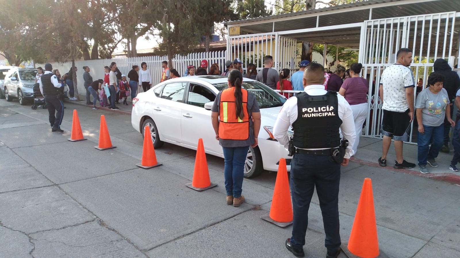 IMPLEMENTA SECRETARÍA DE SEGURIDAD PÚBLICA MUNICIPAL OPERATIVO DE SEGURIDAD POR REGRESO A CLASES