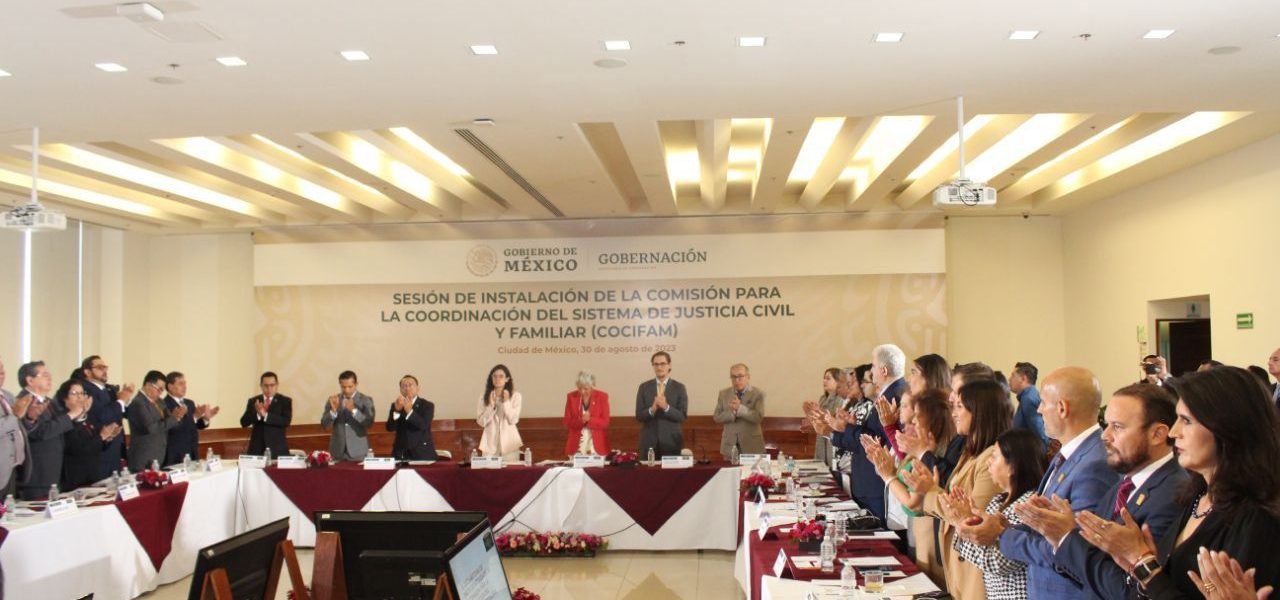 Magistrado Presidente del PJEAGS concurre a la instalación de la COCIFAM