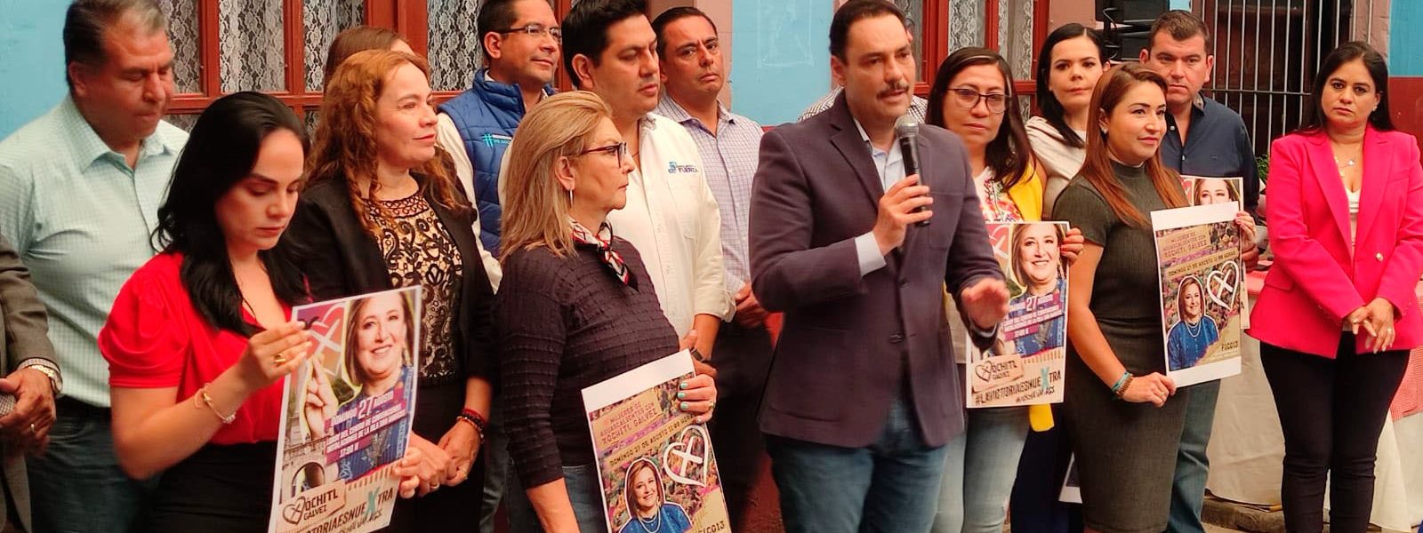 “UNA CANDIDATA GANADORA, XOCHITL GÁLVEZ LLEGA PRONTO A AGUASCALIENTES”