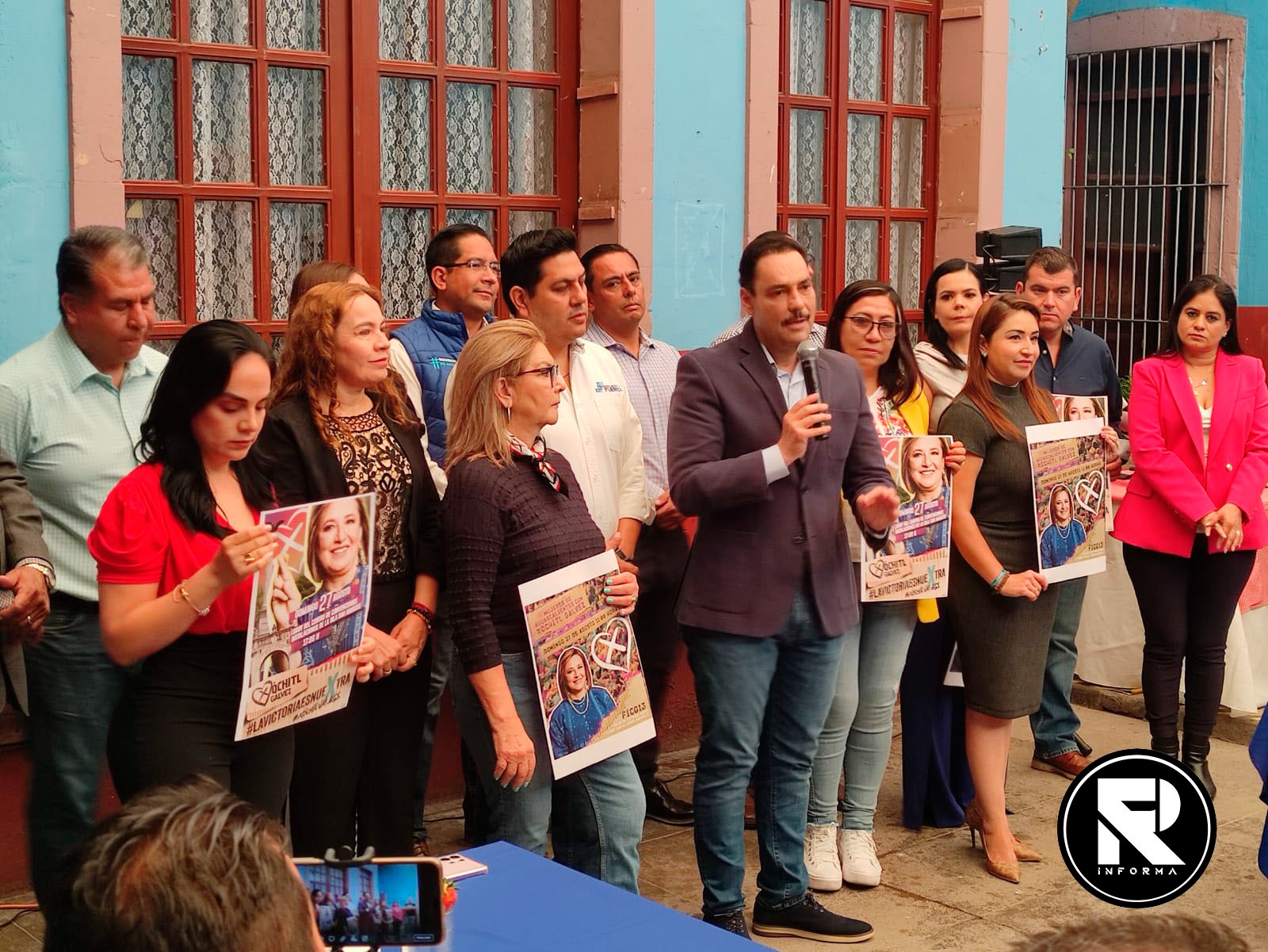 “UNA CANDIDATA GANADORA, XOCHITL GÁLVEZ LLEGA PRONTO A AGUASCALIENTES”