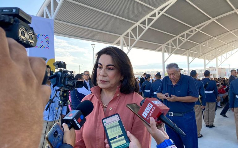 Lorena Martínez aclara polemica sobre la distribución de los libros de texto gratuitos en Aguascalientes