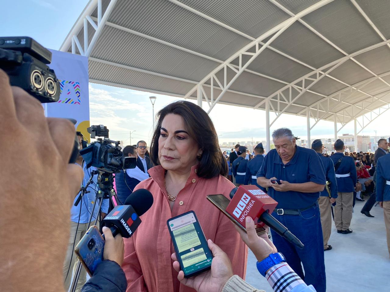Lorena Martínez aclara polemica sobre la distribución de los libros de texto gratuitos en Aguascalientes