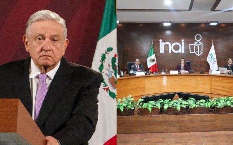 «Debe dar pena estar cobrando sin hacer nada» AMLO critica a comisionados del INAI