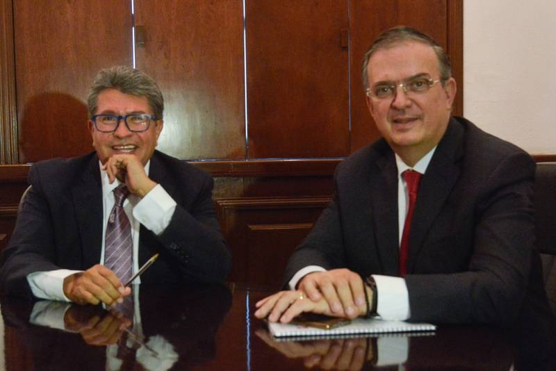 Monreal se reunirá con Ebrard tras la impugnación contra el proceso de Morena