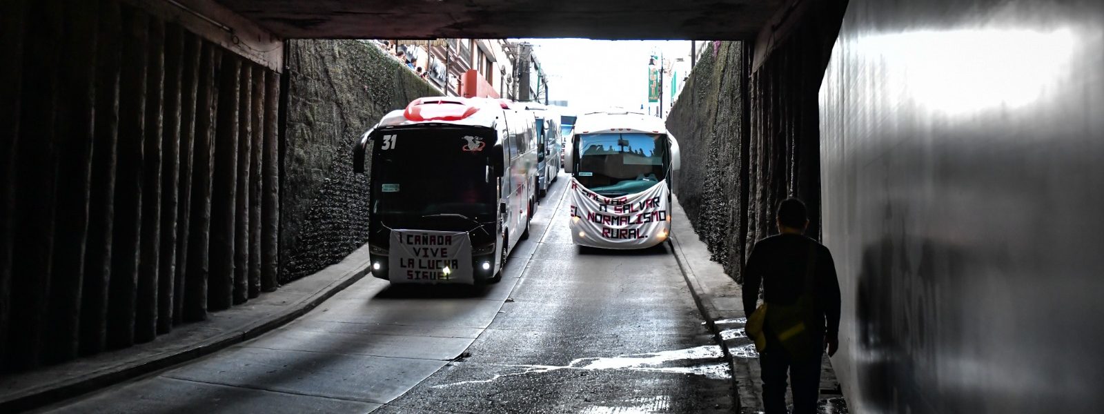 ANUNCIA SEGURIDAD PÚBLICA MUNICIPAL CIERRE DE VIALIDADES POR MARCHA DE NORMALISTAS
