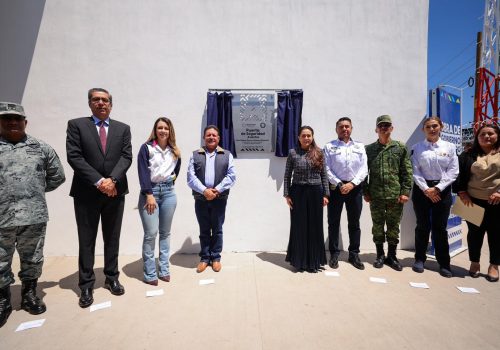 ENTREGA TERE JIMÉNEZ PUERTA DE ACCESO EN ASIENTOS PARA FORTALECER BLINDAJE DE LAS FRONTERAS DEL ESTADO